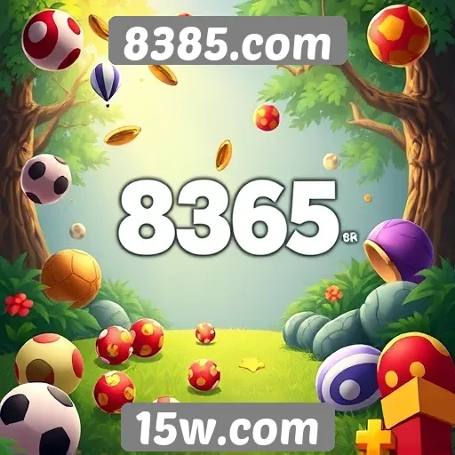 Análise da variedade de jogos disponíveis no 8385.com