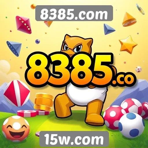 Tipos de jogos disponíveis em 8385.com